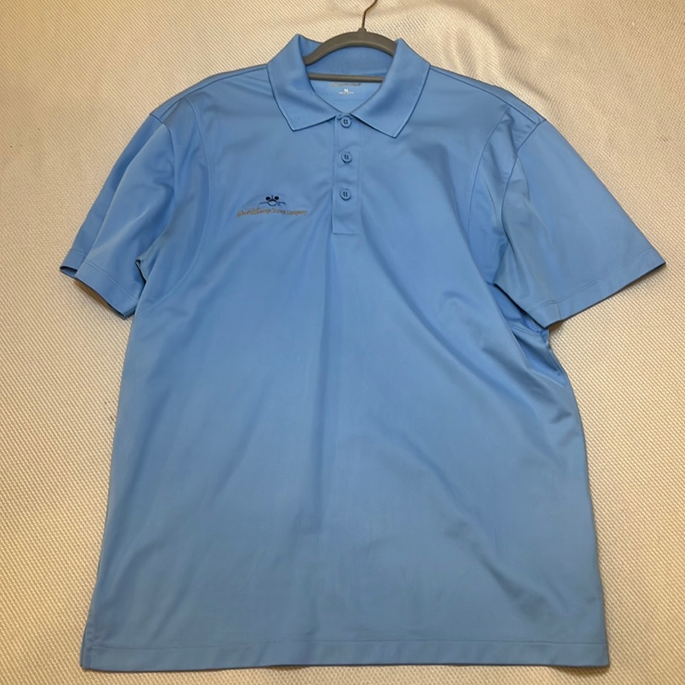 Vintage Walt Disney Travel Company sport tech polo